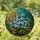Forget-Me-Not Flowers Tiffany Stained Glass Mosaic Art - Deep Jewel Tone Floral Home Decor Stained Glass Suncatcher - 2
