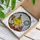Yellow Character Party Hat Disco Ball Birthday Cake Paddle - Celebration Day Gift Stained Glass Suncatcher - 3