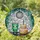 Kawaii Happy Face Drink Birthday Cake Disco Ball Stained Glass - Party Celebration Gift Stained Glass Suncatcher - 2