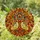 Stained Glass Tree of Life Autumn Leaves Golden Mosaic Tiffany Style Jewel Tones Stained Glass Suncatcher - 2
