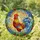 Majestic Stained Glass Rooster Jewel Tones - Intricate Morning Sky Floral Window Art Stained Glass Suncatcher - 2