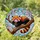 Red Panda Pink Blossoms Stained Glass Tiffany Design - Intricate Mosaic Sky Window Panel Stained Glass Suncatcher - 2