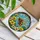 Fuzzy Honeybee Blooming Flowers Tiffany Stained Glass Mosaic Sky - Nature Art Gift Stained Glass Suncatcher - 3
