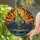 Statue of Liberty New York City Sunset Tiffany Stained Glass Art - USA Iconic Decor Stained Glass Suncatcher - 1