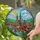 Gothic Cathedral Clock Towers European Town River Bridge Tiffany Jewel Tones Glass Stained Glass Suncatcher - 1