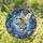 Opossum Fairy Wings Stained Glass Tiffany Style - Stars Moonlight Floral Mosaic Patterns Stained Glass Suncatcher - 2