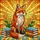 Majestic Fox Tiffany Stained Glass - Books, Daisy Flowers, Radiant Jewel Tone Art Stained Glass Suncatcher - 5