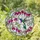 Vibrant Hummingbird Bleeding Heart Stained Glass Mosaic Art - Tiffany Style Decor Stained Glass Suncatcher - 2