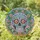 Ornate Floral Sugar Skull Calavera Stained Glass Geometric Mosaic Tiffany Style Decor Gift Stained Glass Suncatcher - 2