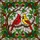 Male Red Cardinal Female Yellow Cardinal Stained Glass Tiffany Style Mosaic Art Stained Glass Suncatcher - 5