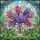 Hyacinth Flowers Bouquet Tiffany Stained Glass - Spherical Vase Spring Garden Mosaic Stained Glass Suncatcher - 5