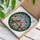 Cardinal Birds Cherry Blossom Branch - Intricate Stained Glass Mosaic Art with Jewel Tones Stained Glass Suncatcher - 3
