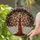 Tree of Life Stained Glass - Tiffany Style Jewel Tone Intricate Mosaic Gnarled Trunk & Canopy Stained Glass Suncatcher - 1