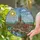 Majestic Gothic Cathedral Riverside Town Stained Glass Art European Houses Mosaic Sky Stained Glass Suncatcher - 1