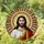 Jesus Christ Bust Portrait Stained Glass - Radiant Tiffany Style Jewel Tone Mosaic Artwork Stained Glass Suncatcher - 2