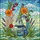 Tiffany Stained Glass Microscope Wildflowers - Poppies Lavender Mosaic Jewel Tones Stained Glass Suncatcher - 5