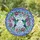 Two Hummingbirds Stained Glass Tiffany Art - Floral Wreath Purple Pink Mosaic Jewel Tones Stained Glass Suncatcher - 2