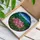 Blooming Pink Mountain Laurel Tiffany Stained Glass - Forested Mountain Peaks Scenery Stained Glass Suncatcher - 3