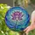 Multi-Layered Lotus Flower Tiffany Stained Glass Jewel Tone Intricate Water Ripple Mosaic Stained Glass Suncatcher - 1