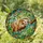 Sleeping Sloth Tiffany Stained Glass - Intricate Tropical Jungle Canopy Art in Jewel Tones Stained Glass Suncatcher - 2