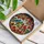 Vibrant Tiffany Stained Glass Songbirds Cardinal Autumn Leaves Berries Mosaic Art Stained Glass Suncatcher - 3