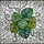 Stained Glass Monstera Deliciosa Leaves Tiffany Style Organic Tendrils Mosaic Background Stained Glass Suncatcher - 5