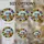 Vintage Sewing Machine Stained Glass Crafting Art - Patchwork Fabric Rose Sunflower Wreath Stained Glass Suncatcher - 4