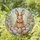 Tiffany Stained Glass Rabbit Easter Eggs Spring Flowers Butterfly - Spring Home Decor Gift Stained Glass Suncatcher - 2