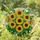 Six Sunflowers Detailed Stained Glass Mosaic Art - Glowing Jewel Tone Home Decor Gift Stained Glass Suncatcher - 2