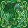 Majestic Dragon Stained Glass Art Tiffany Emerald Green Teal Watchful Gaze Mosaic Stained Glass Suncatcher - 5