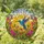Hummingbird Tiffany Style Stained Glass Mosaic Floral Art with Jewel Tones Stained Glass Suncatcher - 2