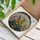 Tiffany Stained Glass Garden Flowers - Assorted Blooming Florals with Cracked Glass Mosaic Stained Glass Suncatcher - 3