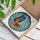 Butterfly Coneflower Tiffany Stained Glass Art - Intricate Jewel Tone Nature Decor Stained Glass Suncatcher - 3