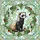 Ferret Stained Glass Tiffany Style - Green Leaf Red Berry Flower Mosaic Art Decor Stained Glass Suncatcher - 5