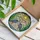 Colorful Intricate Tiffany Stained Glass Herons Pair Heart Shape Mosaic Reeds Decor Stained Glass Suncatcher - 3