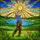 Male Golfer Stained Glass Tiffany Art - Dynamic Golf Course Sunburst Sport Gift for Dad Stained Glass Suncatcher - 5