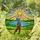 Male Golfer Stained Glass Tiffany Art - Dynamic Golf Course Sunburst Sport Gift for Dad Stained Glass Suncatcher - 2