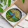 Male Golfer Stained Glass Tiffany Art - Dynamic Golf Course Sunburst Sport Gift for Dad Stained Glass Suncatcher - 3