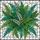Tiffany Style Stained Glass Fern Fronds Suncatcher - Intricate Botanical Mosaic Art Stained Glass Suncatcher - 5