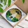 UFO Bigfoot Abduction Tiffany Stained Glass - Detailed Mountain Lake Forest Art Stained Glass Suncatcher - 3