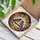 Stylized Songbirds Autumn Leaves Stained Glass Art - Tiffany Style Jewel Tones Window Decor Stained Glass Suncatcher - 3