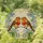 Detailed Songbirds Robins Affectionate Pose Tiffany Style Forget-Me-Not Flowers Luminous Mosaic Stained Glass Suncatcher - 2
