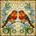 Detailed Songbirds Robins Affectionate Pose Tiffany Style Forget-Me-Not Flowers Luminous Mosaic Stained Glass Suncatcher - 5
