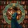 Woman Reading Book Stained Glass Bookcase Art - Tiffany Style Library Decor Gift for Readers Stained Glass Suncatcher - 5