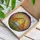 Giraffes Face to Face Sunrise Savanna Tiffany Glass Style - Home Window Decor Gift Stained Glass Suncatcher - 3