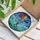 Skydiver Rainbow Parachute Colorful Tiffany Glass Style Mosaic Sky - Adventure Gift Stained Glass Suncatcher - 3