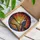 Peregrine Falcon Tiffany Stained Glass Sunset Mosaic Radiant Jewel Tones Gnarled Branch Waterscape Stained Glass Suncatcher - 3