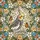 Grey Cockatiel Timmy Colorful Butterflies Stained Glass Floral Wreath Jewel Tone Mosaic Stained Glass Suncatcher - 5