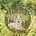 White German Shepherd Wildflowers Birch Forest - Colorful Tiffany Stained Glass Dog Art Stained Glass Suncatcher - 2