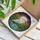 Tiffany Style White Egret Stained Glass, Water Lily Sunset Moon Marsh Art Gift Stained Glass Suncatcher - 3